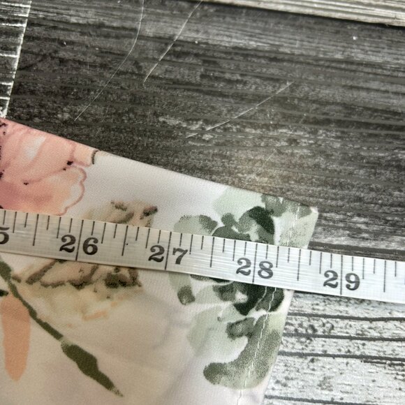 Kismet Womens Blouse Size M Soft Floral Lace Watercolor Feminine Garden Girl - Picture 6 of 6